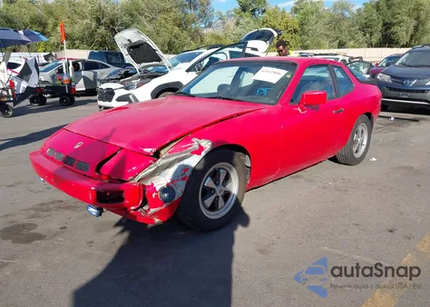 1987 Porsche 924 S from USA, damaged, VIN WP0AA092XHN452123